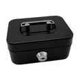 thumbnail image 1 of Caja con cerradura Colección de cajas Organizador moderno Porta contenedores con cerradura y tapa Negro, 1 of 9