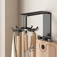 thumbnail image 1 of Soporte colgante para utensilios de cocina | Organizador de pared giratorio 360° | 10 ganchos de acero inoxidable | Multifunción para cucharas, ollas y toallas | Almacenamiento que ahorra espacio |, 1 of 6