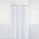 thumbnail image 1 of LiBa Forro para Cortina de Ducha de Baño Resistente Al Moho, de Tela Resistente, No Tóxica, de Gran Grosor y Resistente Al Agua, Color Blanco, 34" de Ancho X 72" de Alto, 1 of 6