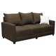 thumbnail image 3 of Sofa El Bazar Store Atlanta Lino Chocolate 3 plazas Modular Moderno, 3 of 4