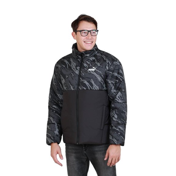 Chamarra Puma ESS + Padded AOP para Hombre 587690-01 negro L