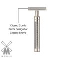 thumbnail image 2 of Afeitadora de Seguridad MÜHLE de Acero Inoxidable con Peine Cerrado, 2 of 4