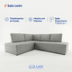 thumbnail image 2 of Sillón Sala Leon Esquinera En L 2 Piezas 5 Plazas Linato Armada Azul, 2 of 7