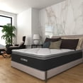 thumbnail image 3 of Colchon King Size Restonic Ortopedico MoonCare + Box Tapiz Tela Gris Claro + 2 Almohadas Standart, 3 of 4