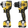 thumbnail image 5 of Kit de taladro inalámbrico y destornillador de impacto de impacto sin escobilla Dewalt, 12V MAX DCK221F2 (Reacondicionado), 5 of 5