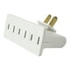 thumbnail image 1 of Adaptador Multicontacto Sanelec 1506 Tipo Bisagra 3 Contactos Blanco, 1 of 4