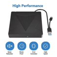 thumbnail image 4 of External DVD Drive CD DVD -/+RW Player Burner Portable Optical Drive for Laptop PC Computer Notebook 11 10, 4 of 5