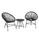 thumbnail image 1 of Bistro Set Acapulco Mainstays Negro 3 Piezas, 1 of 3