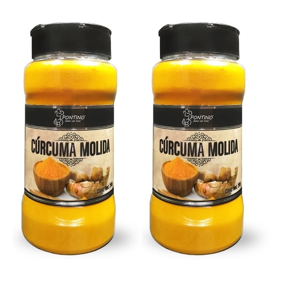 Pontino Cúrcuma Molida 280 Gramos 2 Piezas