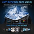 thumbnail image 2 of STA Relojes Inteligentes,180+ Modos de Ejercicio,2.01 In Fitness Tracker con Bluetooth Calling,Negro, 2 of 7