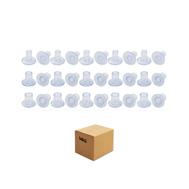 12pares Tapon Cubre Tacon Protector Antideslizantes S, M, L Lab.G Transparentes