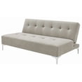 thumbnail image 2 of Sofá Cama Reclinable EL BAZAR STORE Vegas Lino Beige Moderno Abotonado 3 Posiciones, 2 of 6