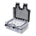 thumbnail image 2 of Cateissary Cubierta de salida Panel de enchufe firme de pared de seguridad confiable profesional impermeable conveniente con enchufes GS para en Electrónica miscelánea, 2 of 6
