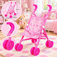 thumbnail image 2 of Carriola Infantil de Juguete Para Muñecas Color Rosa Plegable, 2 of 5