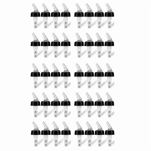 40 Piezas Vertedor de Botella Medida Automática de 1 Oz - Vertedor de Medida de Alcohol Bebidas Dispensador