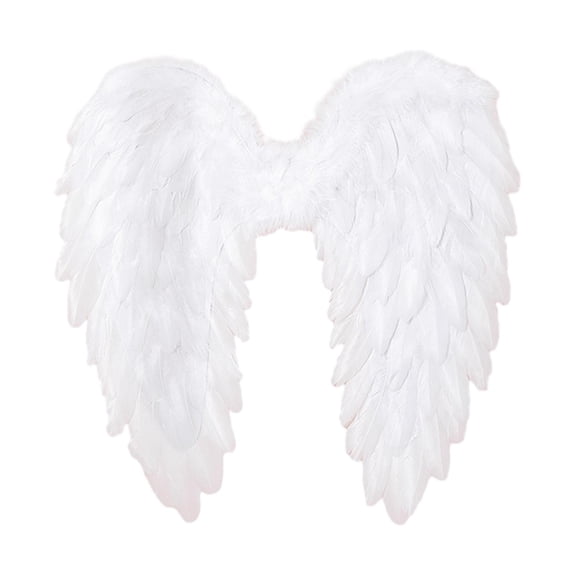Alas de ángel Alas de hada de ángel Alas de plumas lindas para vestir con correas elásticas Niños