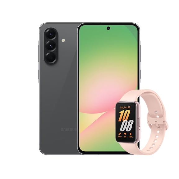 Smartphone Samsung Galaxy A56 256GB Grafito Desbloqueado + Pulsera Inteligente Fit3 Rosa