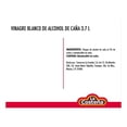 thumbnail image 2 of Vinagre blanco La Costeña de alcohol de caña 3.7 l, 2 of 2