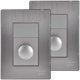 thumbnail image 1 of Interruptor de Potencia para Focos Inoxium1DSilver 2Pzas Dimmer 127VCA 60Hz Plateado Acero Inoxidable/PC., 1 of 4