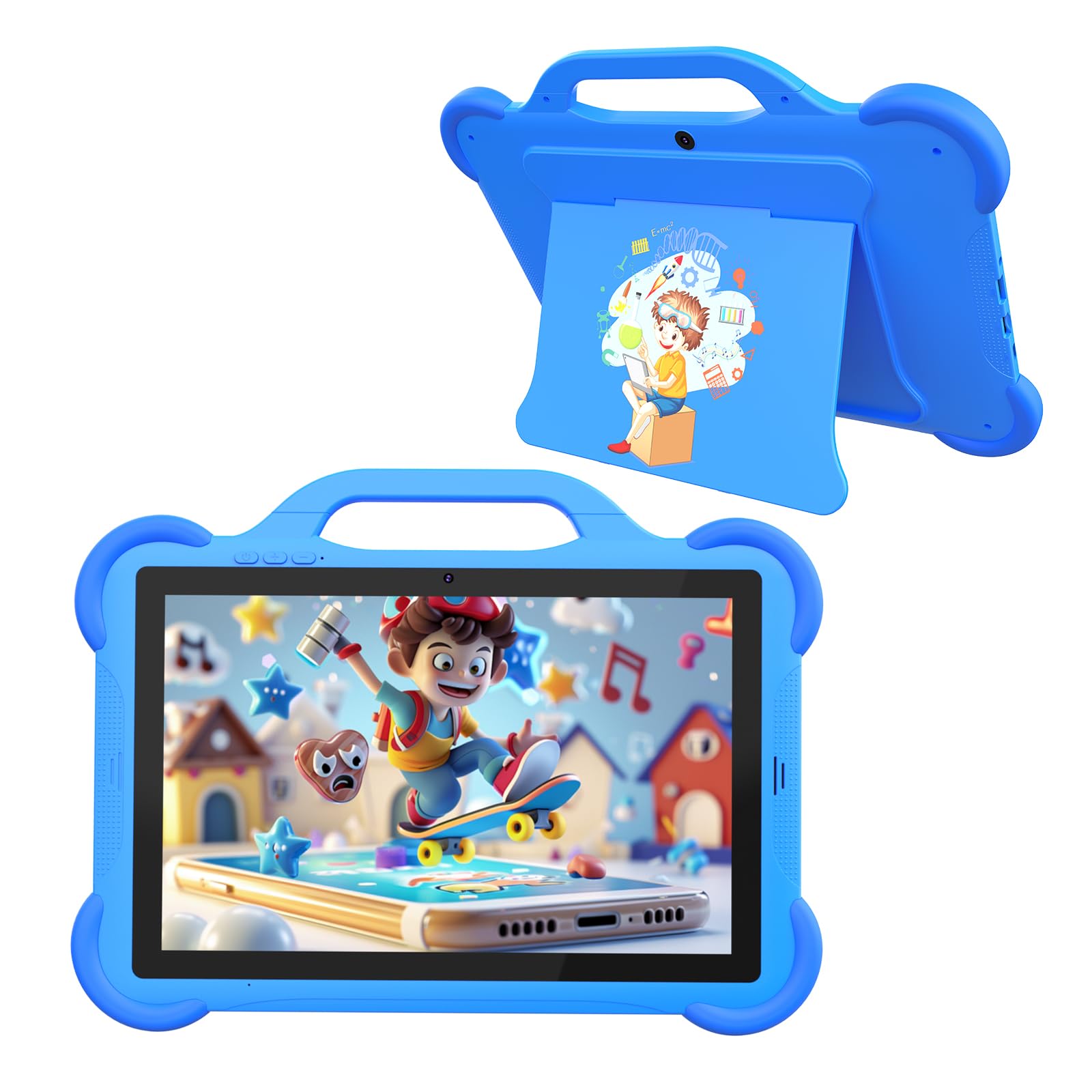 Tablet CUPEISI Android 14 para niños de 10 pulgadas, 8 GB de RAM+64 GB de ROM