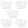 thumbnail image 1 of 5pcs Newborn Diaper Baby Cloth Nappy Reusable Diapers Baby Washable Nappy Pants S Size, 1 of 5