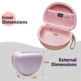 thumbnail image 2 of Estuche LTGEM Compatible con Audífonos Bluetooth On-Ear Beats Solo 4 / Studio Pro / Studio 3 / Solo 3, Color Piedra Arenisca (Solo Estuche), 2 of 8