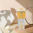thumbnail image 4 of MTBLYS Botella mezcladora de proteínas | Vaso mezclador de 700 ml (24 oz) | Con bola mezcladora | Portátil y a prueba de fugas | Suplemento pre-entrenamiento | Uso en gimnasio y fitness, 4 of 8