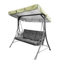 thumbnail image 3 of Injueey Cubierta para columpio de 3 asientos, cubierta para jardín, impermeable, resistente a los rayos UV, sombra para silla, polvo/vela, patio Type2 NO2, 3 of 6