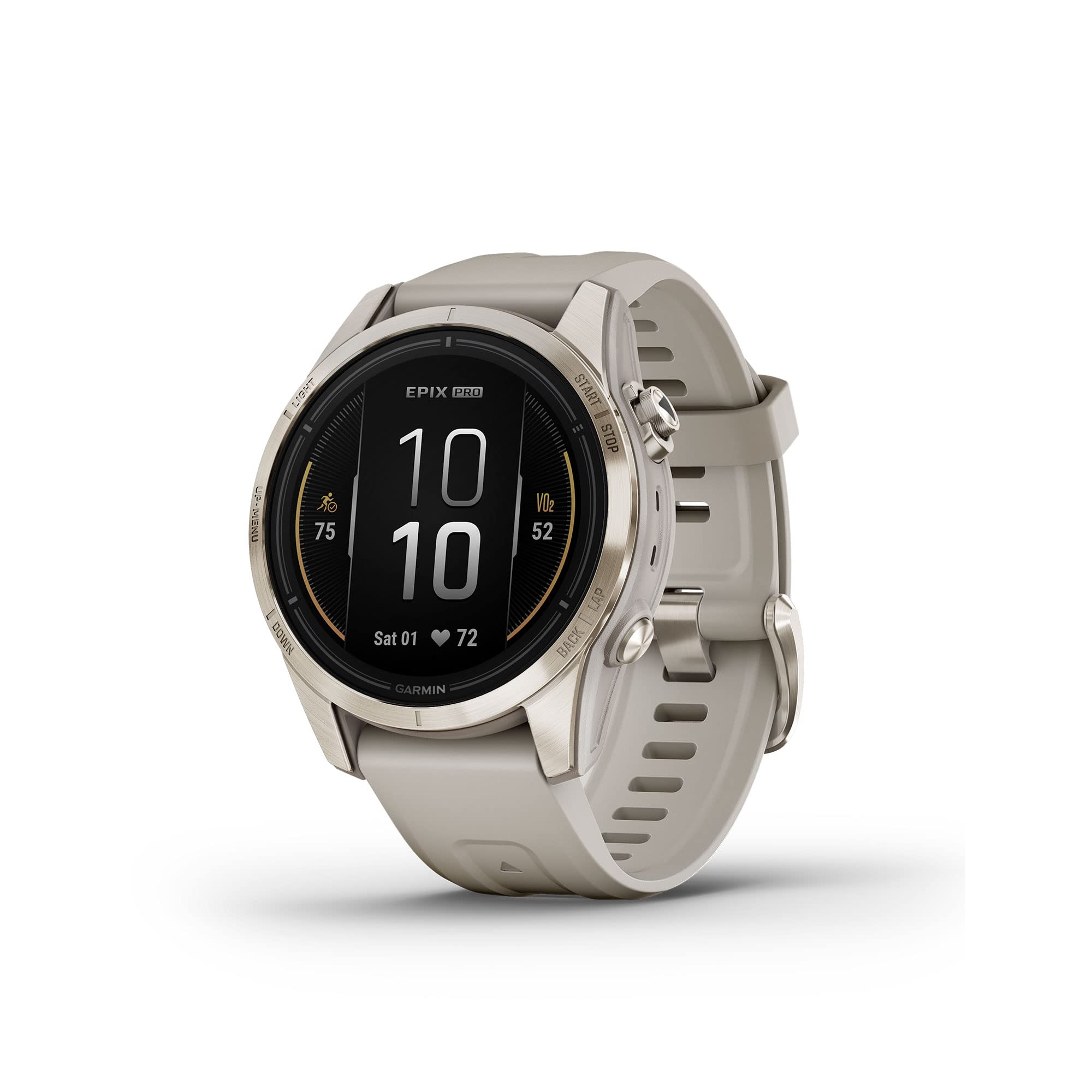 Garmin epix Pro (Gen 2) Sapphire Edition reacondicionado, 42 mm, reloj inteligente de alto rendimien
