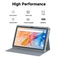 thumbnail image 4 of HOTTABLET Tablet 7 pulgadas Android 14.0 con funda protectora, 8 GB (4+4 GB expandidos) RAM+ 32 GB ROM, pantalla IPS, cámara dual, Bluetooth 5.0 WiFi Tab (gris), 4 of 5