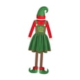 thumbnail image 2 of Disfraz de elfo navideño. Trajes de elfo para Navidad, fiestas, cumpleaños y actuaciones. Para mujeres M, 2 of 9