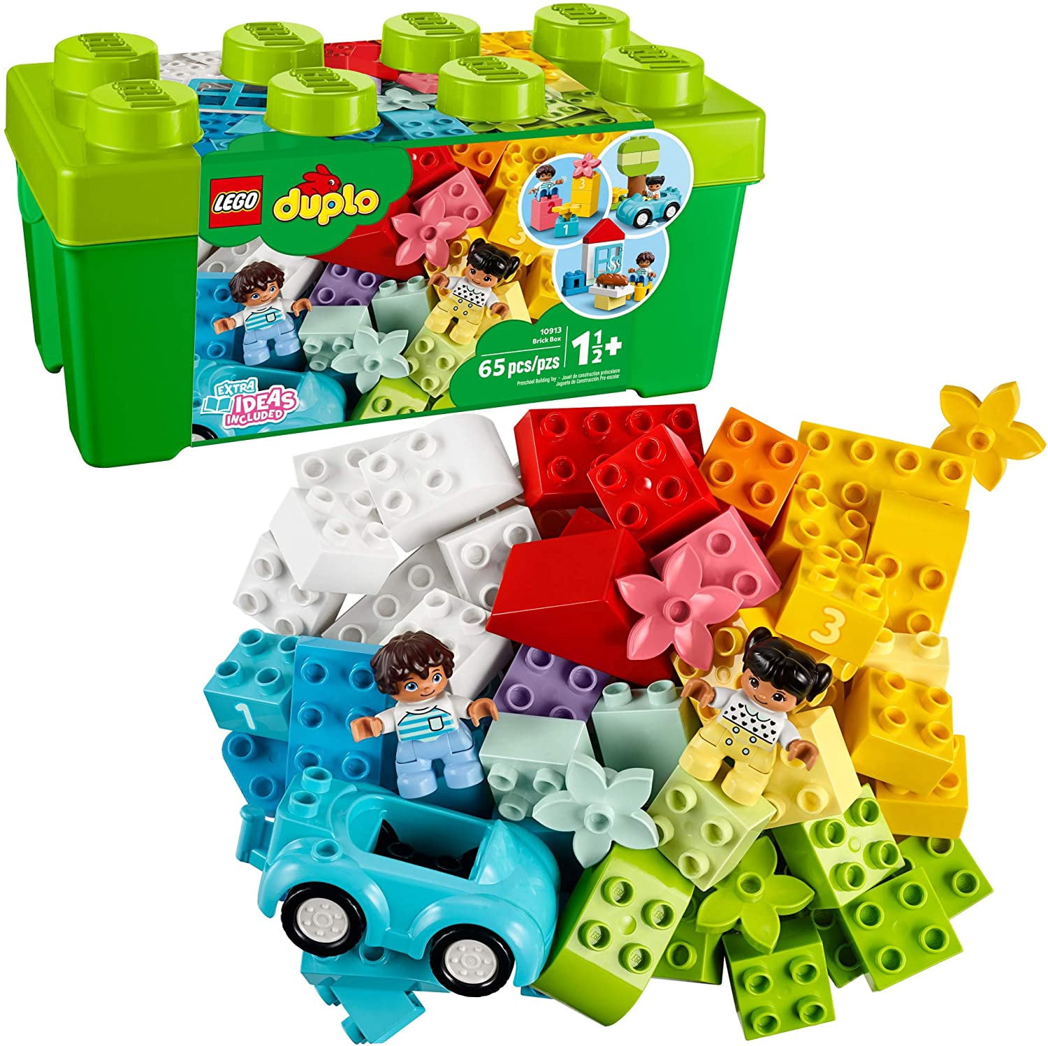 Kit de Construcción Caja de Bloques Clásica LEGO DUPLO 10913 Nuevo 2020 con 65 piezas LEGO 10913
