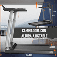 thumbnail image 4 of Caminadora Eléctrica TIO Keep Going 2.5 HP 12 km/h Plegable con Mesa para Laptop y Tablet, 4 of 8
