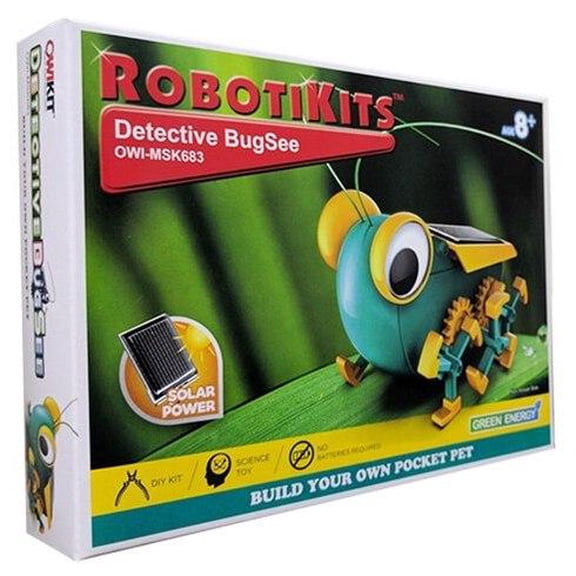 Construye Un Robot Grillo Solar