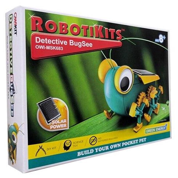 Construye Un Robot Grillo Solar