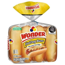 Pan para hot dog Wonder   8 pzas