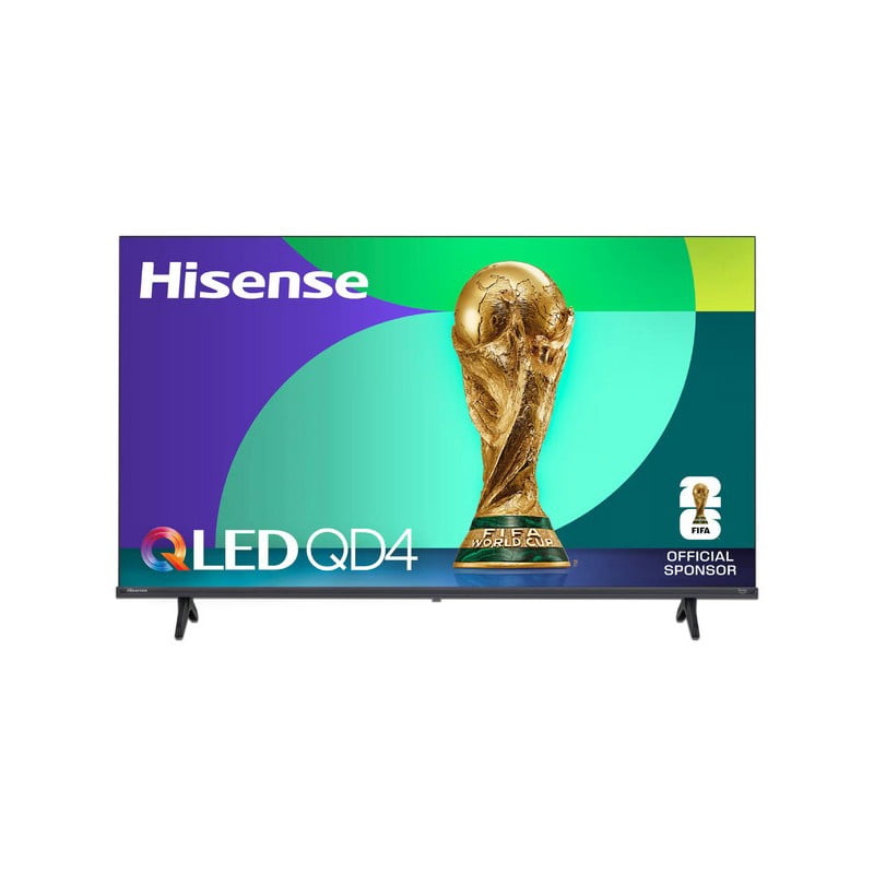 Hisense Smart TV QLED QD4 40", Full HD, Negro.