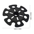 thumbnail image 2 of COOPHYA 10Ud Tapas De Para Bastones Con Soporte Contra Barro Y Nieve Color Negro, 2 of 8