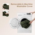 thumbnail image 2 of Cama ortopédica para perros EHEYCIGA, impermeable, espuma viscoelástica XL, verde oscuro, 2 of 9
