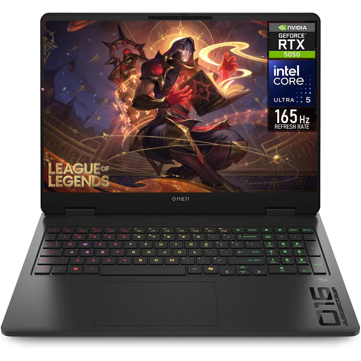 Laptop Gamer HP Omen Slim GeForce RTX 5050 Core Ultra 5 225H 16GB DDR5 SSD 1TB 16" Teclado Ingles Gaming y Estudio