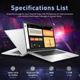 thumbnail image 3 of Notebook HP Chromebook 14 Intel Core i5 8GB RAM 256GB SSD 14 Pulgadas Full HD Chrome OS, 3 of 5