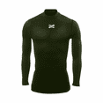 thumbnail image 1 of Playera Deportiva Manga Larga Unisex ZAPARI Licra Deportiva Verde Oscuro G, 1 of 8