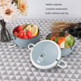 thumbnail image 3 of Zhuge térmica, pequeño recipiente para comida caliente, termo Bento portátil de acero inoxidable con hebillas de seguridad para niños y adultos, azul, 0,39 pulgadas, 3 of 4