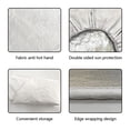 thumbnail image 4 of Parasol para asiento de coche de bebé - Plateado reflectante, 108 x 80 cm, ajuste universal para asientos infantiles, mantiene el asiento del coche fresco, bloquea el sol y evita las manchas, 1, 4 of 7
