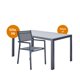 thumbnail image 1 of Set de Comedor Naterial Para Exterior 1 Mesa + 6 sillas de Textileno y aluminio con descansabrazos Modelo Mesa Lyra II + sillas Orion Alpha II, 1 of 15