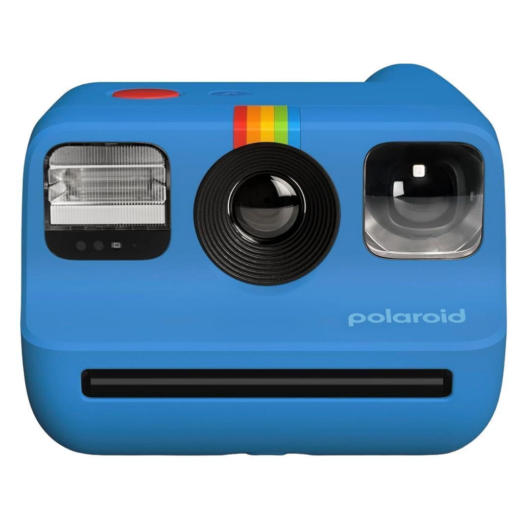 Polaroid Cámara Instant Ecológica Go Generation 2 con Espejo Selfie, Temporizador Automático y Modos de Doble Exposición (Azul)