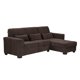thumbnail image 2 of Sofá Love Chaise Derecho en L TRINITY Eros 3 Plazas Café para Sala, 2 of 8