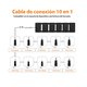 thumbnail image 3 of Cargador Solar Plegable Flexsolar De 40w Para Camping Lab.G Negro, 3 of 5