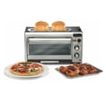 thumbnail image 1 of Horno Tostador Hamilton Beach Eléctrico 2 en 1 de 9" 1450W Reacondicionado, 1 of 9