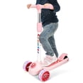 thumbnail image 1 of Patinete infantil de tres ruedas, patinete de altura ajustable, patinete portátil, juguetes para exteriores para niños pequeños., 1 of 6